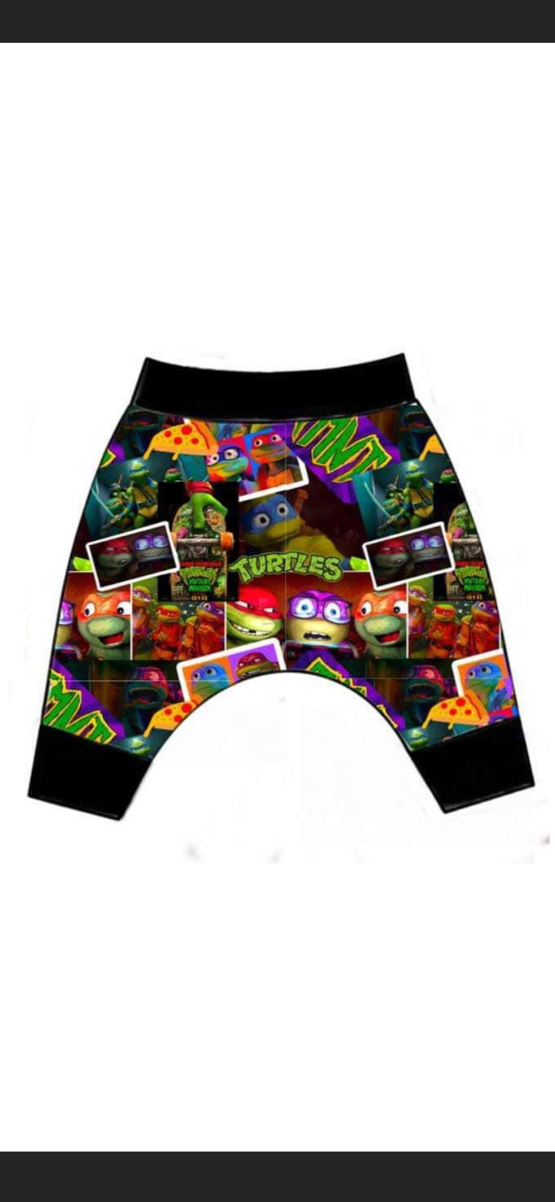 Tmnt faces shorts