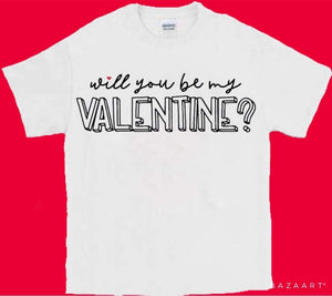 Will you be my valentine