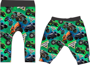 Green Monster Trucks