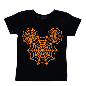 Mouse spider web tee