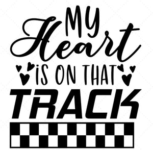 My heart is on that track