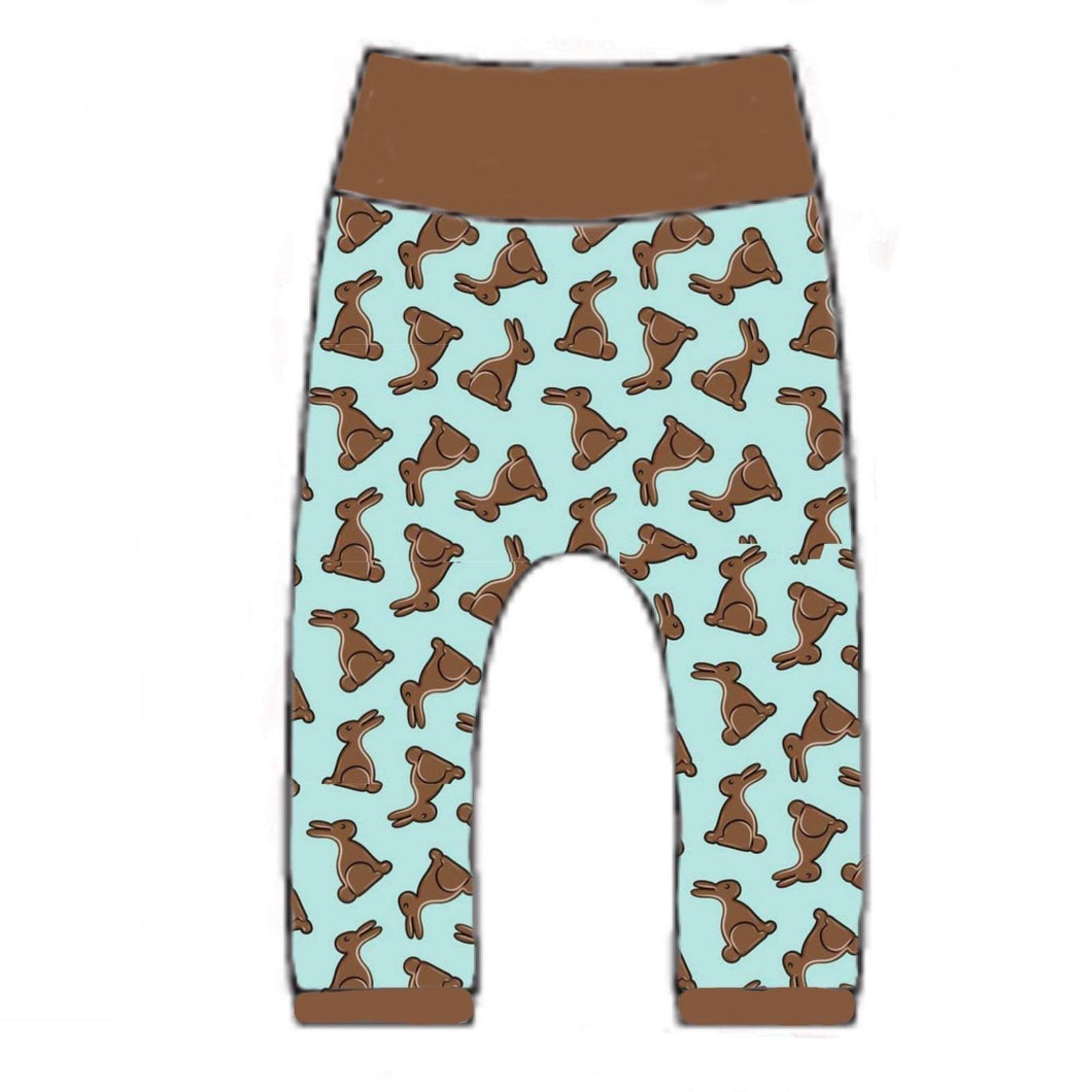 Chocolate bunny joggers