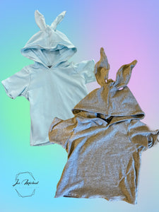 Hooded bunny tee